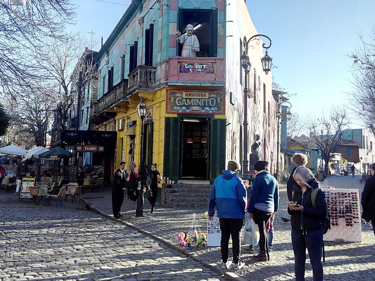 Strolling around the San Telmo neighbourhood in Buenos Aires, Argentina