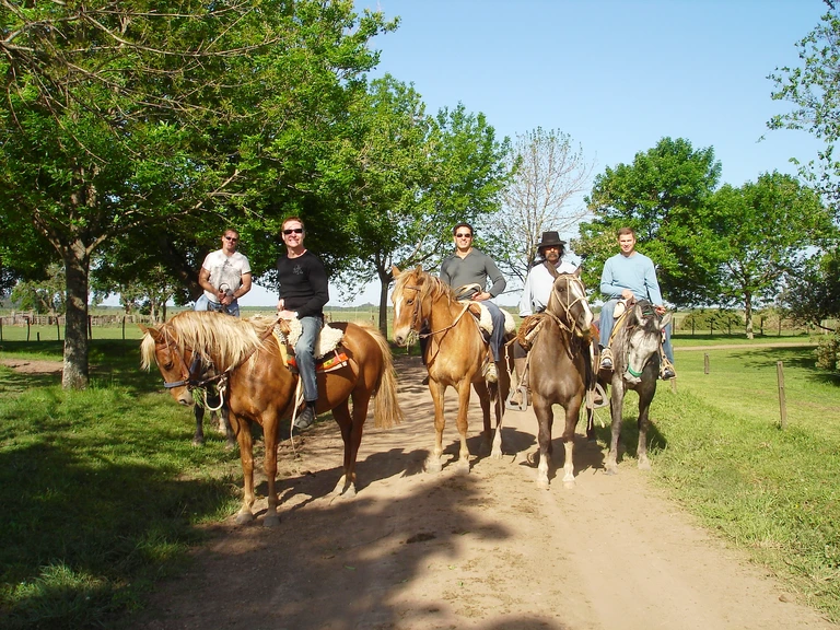 Ready to go horse riding